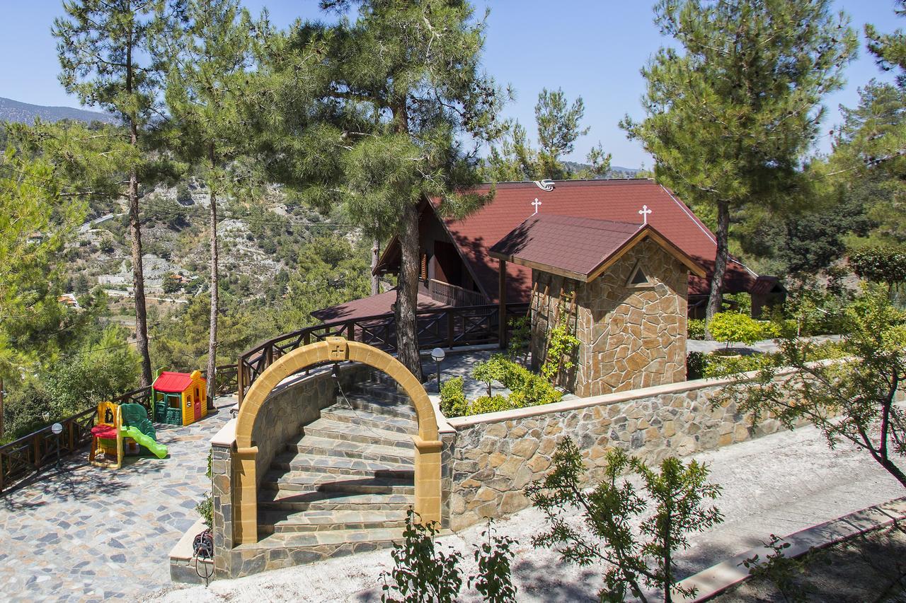 Вилла Ricky Chalet Near Troodos Spilia Экстерьер фото