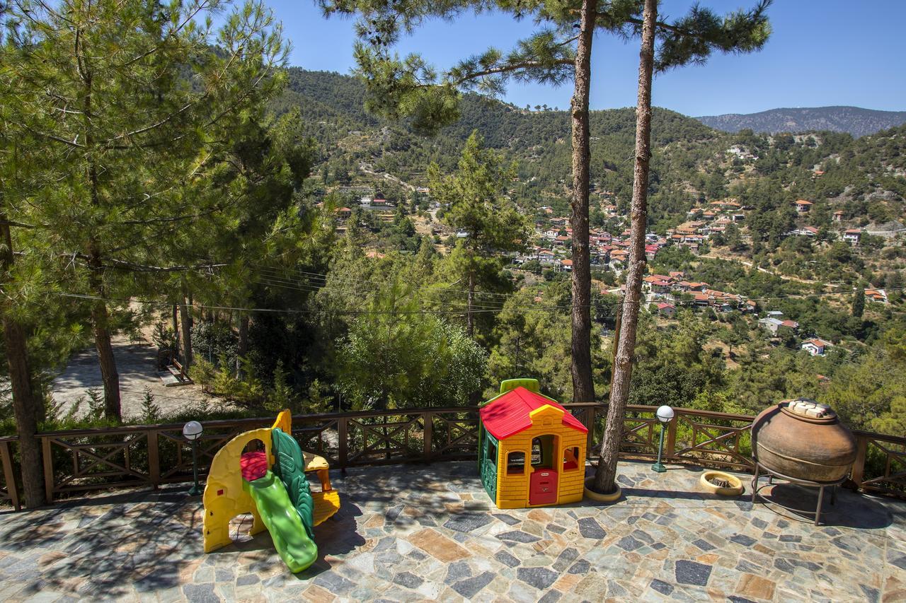 Вилла Ricky Chalet Near Troodos Spilia Экстерьер фото