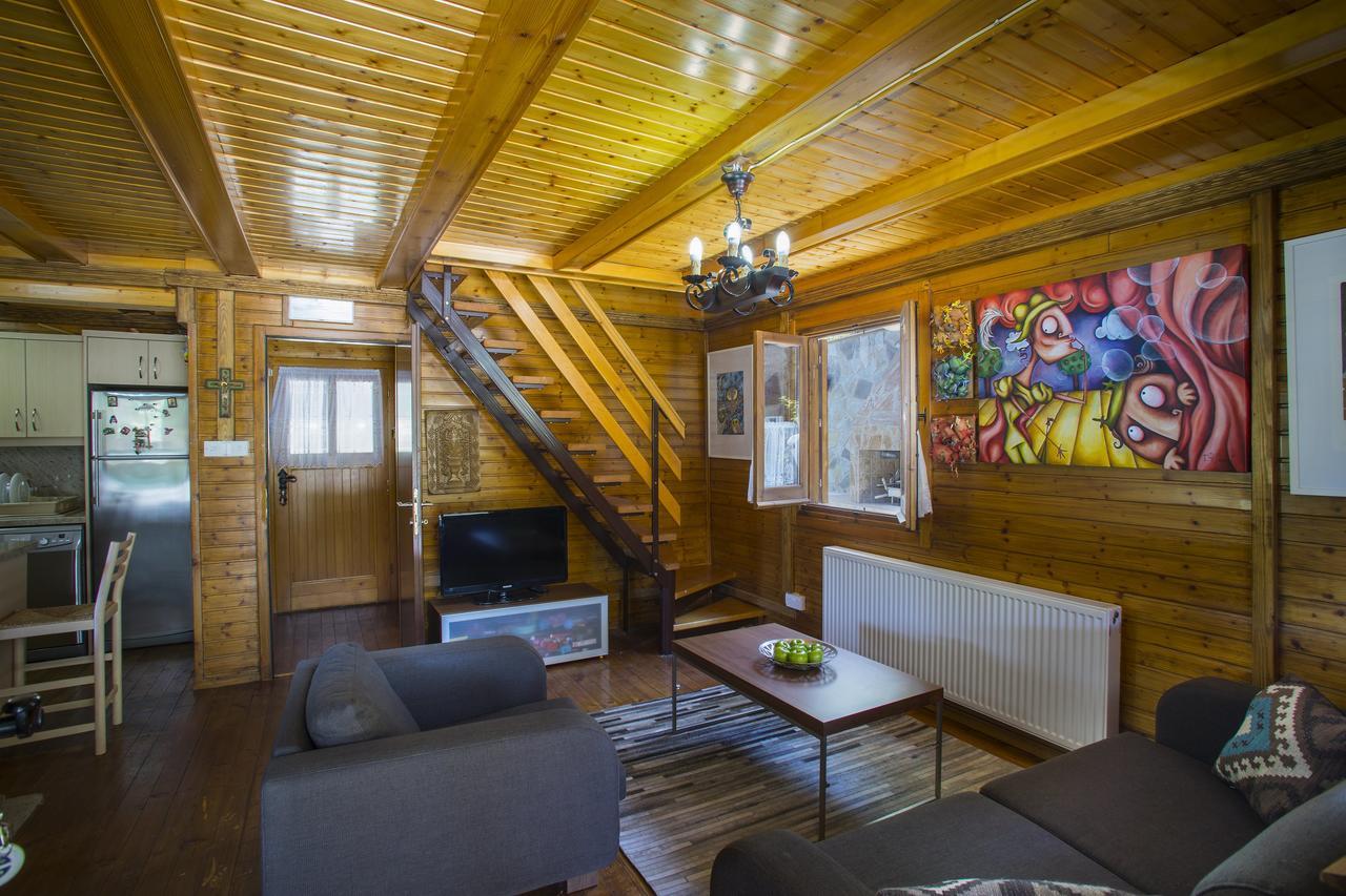 Вилла Ricky Chalet Near Troodos Spilia Экстерьер фото