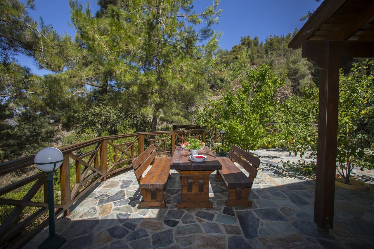 Вилла Ricky Chalet Near Troodos Spilia Экстерьер фото