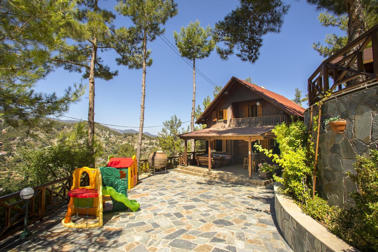 Вилла Ricky Chalet Near Troodos Spilia Экстерьер фото