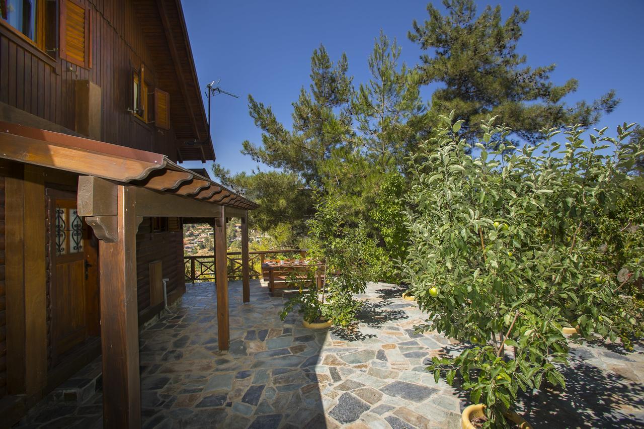 Вилла Ricky Chalet Near Troodos Spilia Экстерьер фото