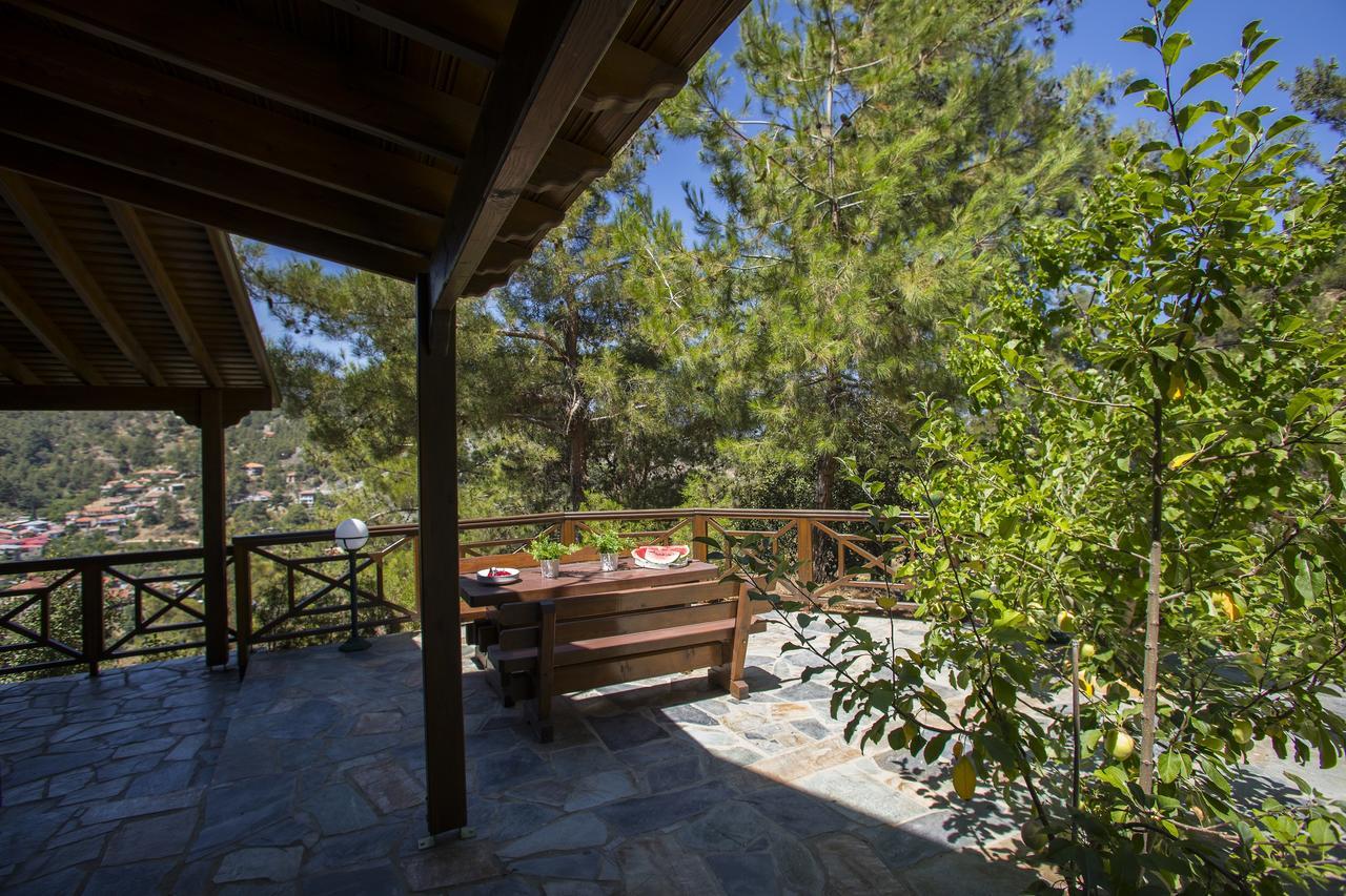 Вилла Ricky Chalet Near Troodos Spilia Экстерьер фото